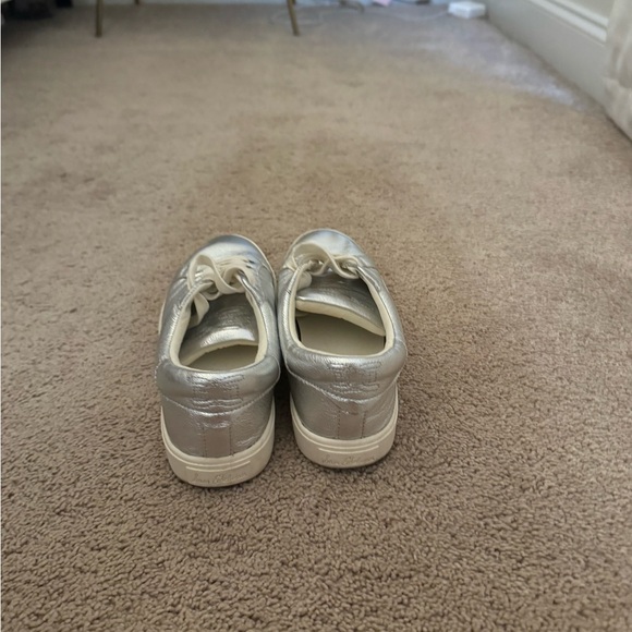 Sam Edelman Silver Sneakers - Picture 3 of 4